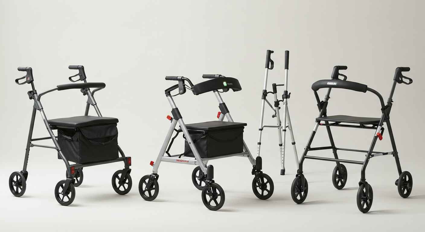Different Types of Walkers for Seniors